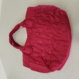 LULU nylon Quilted bag. Size 19 X 12"